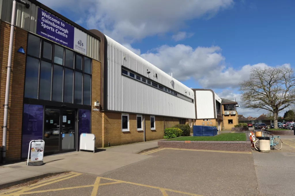 External view of Gainsborough Sports & Community Centre