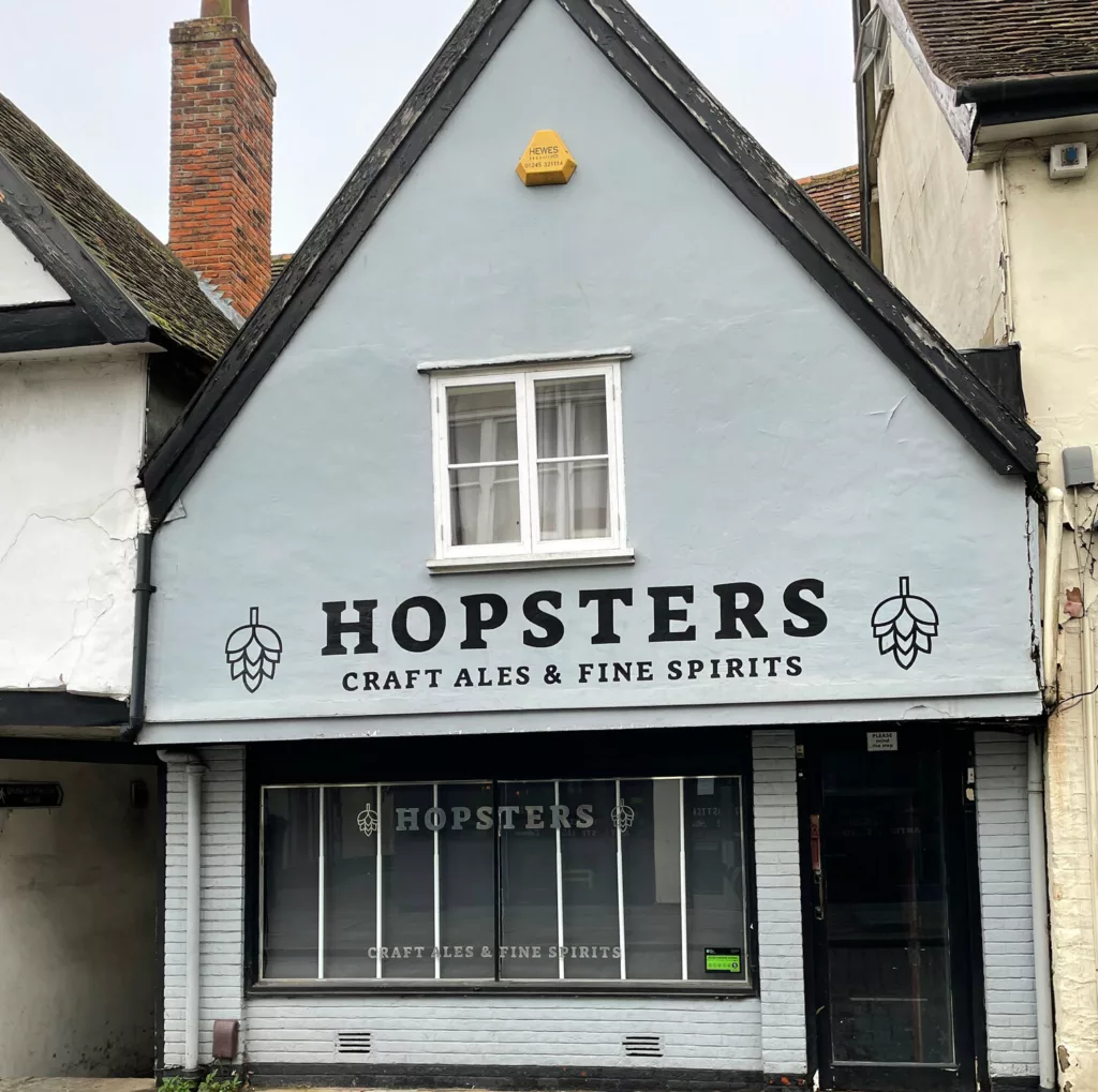 External view of Hopsters Ipswich