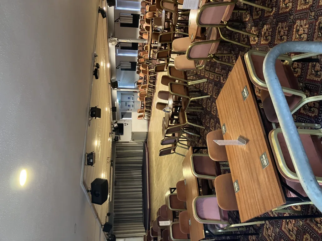 Internal view of Kesgrave Social Club, near Ipswich