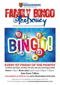 Family Bingo @ Ipswich Wanderers FC