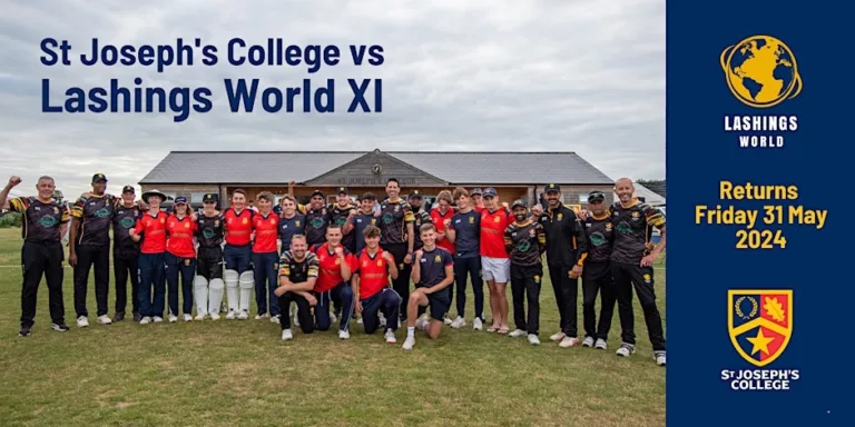 Lashings World XI vs St Joseph’s College