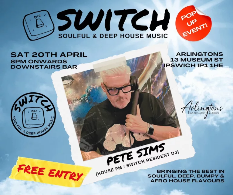 Switch – Pop up event – Soulful and Deep House Music