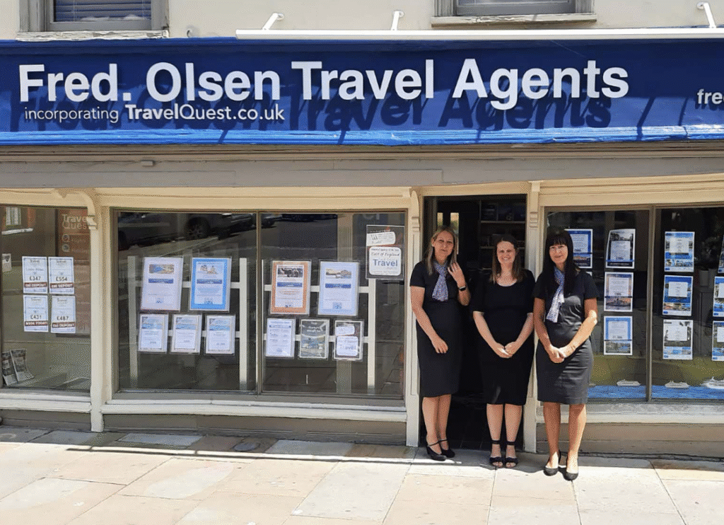 Great customer service, face-to-face, with Fred. Olsen Travel - Ipswich.love