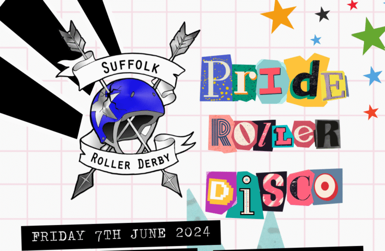 Suffolk Pride Fringe: Suffolk Roller Derby’s Pride Roller Disco