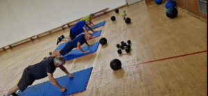 Over 60’s exercise class