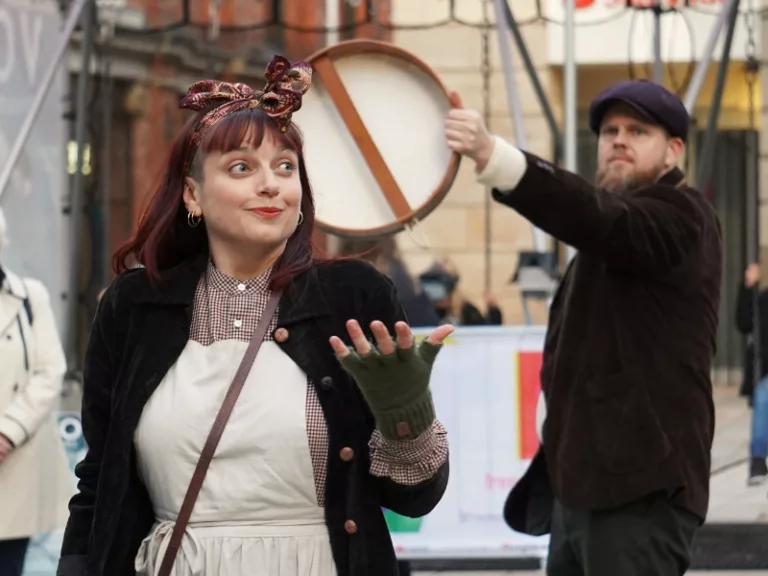 Blank Page – Drawing sound workshop with Carl Cole and Emma Denby