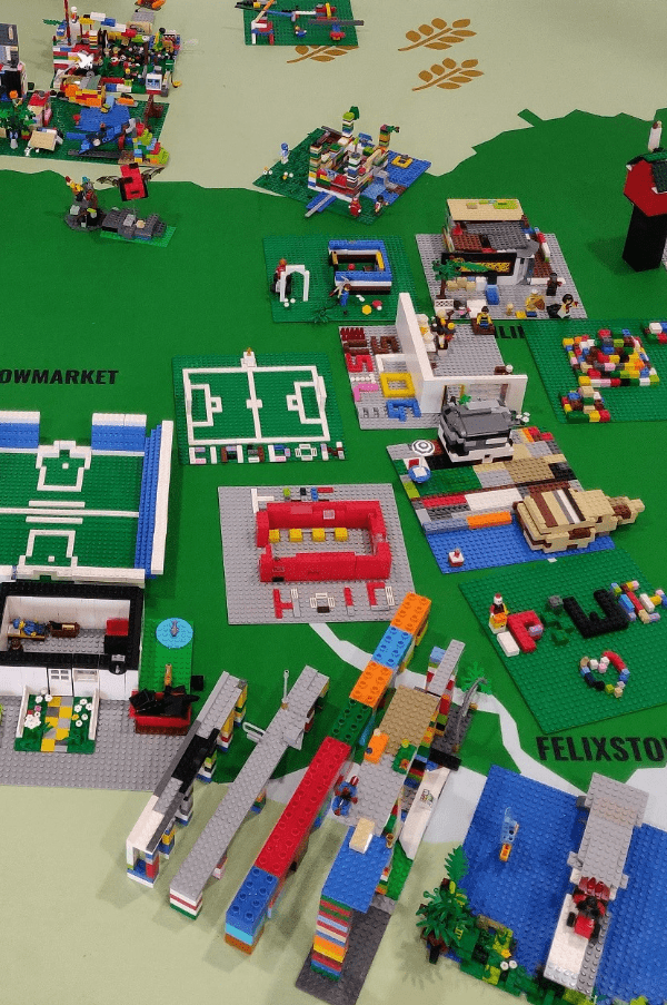 Make Suffolk out of LEGO® Bricks
