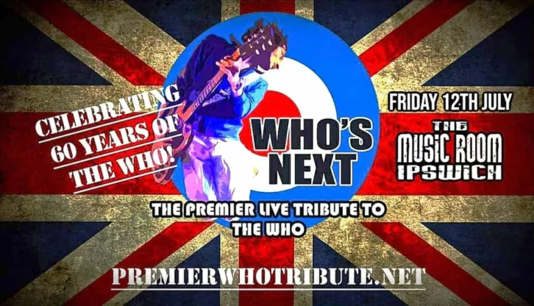 WHO’S NEXT – Europe’s #1 tribute to THE WHO are coming to town!