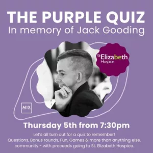 The Purple Quiz in memory of Jack Gooding