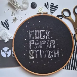 Rock Paper Stitch