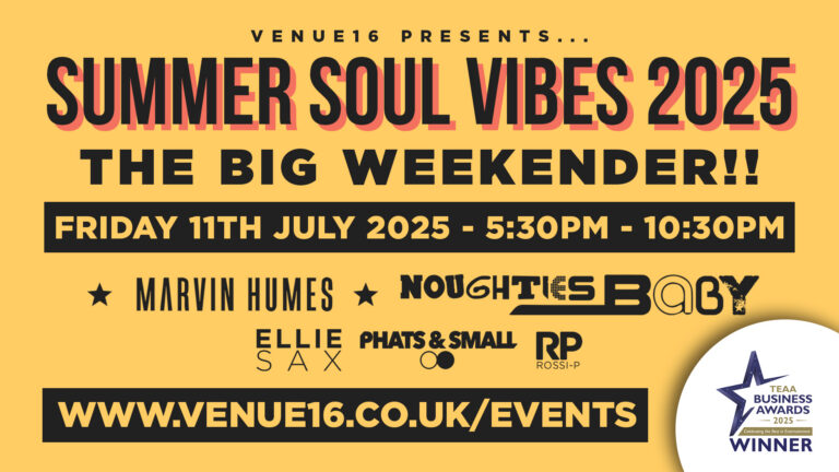 Summer Soul Vibes 2025 – Friday 11th July
