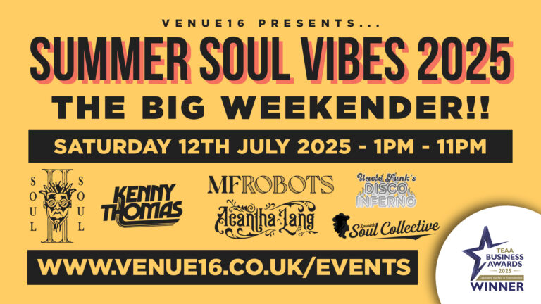 Summer Soul Vibes 2025 – Saturday 12th July