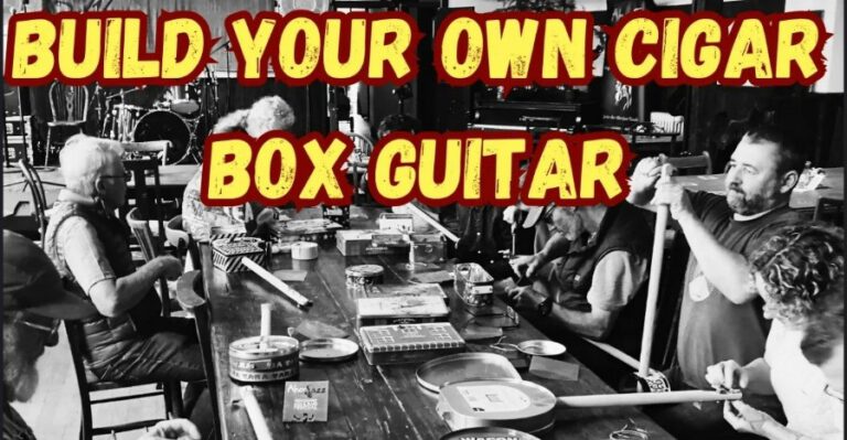 Build your own electric cigar box guitar!