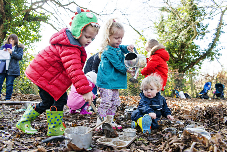 Wild Tots in Christchurch park
