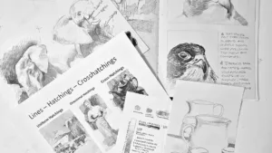 Drawing Skills (line and hatching) with Steve Joyce