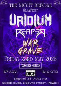 Uridium / Reaper / War Grave