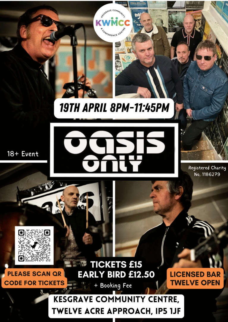 Oasis Only Live Music Tribute Night