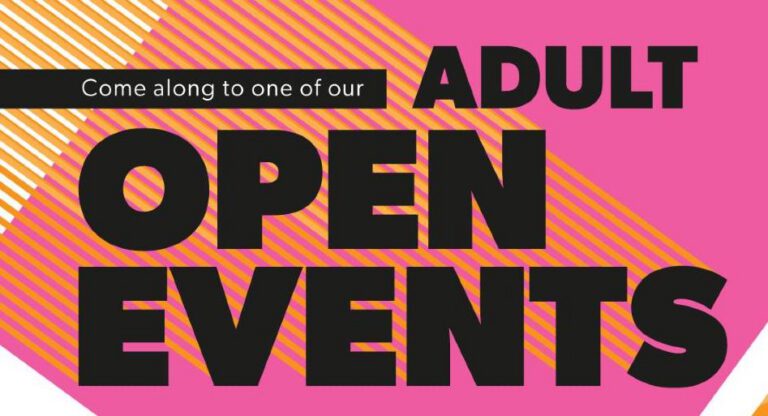 Adult Learning Open Event