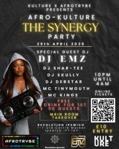 Afro – Kulture | The Synergy Party | Ipswich