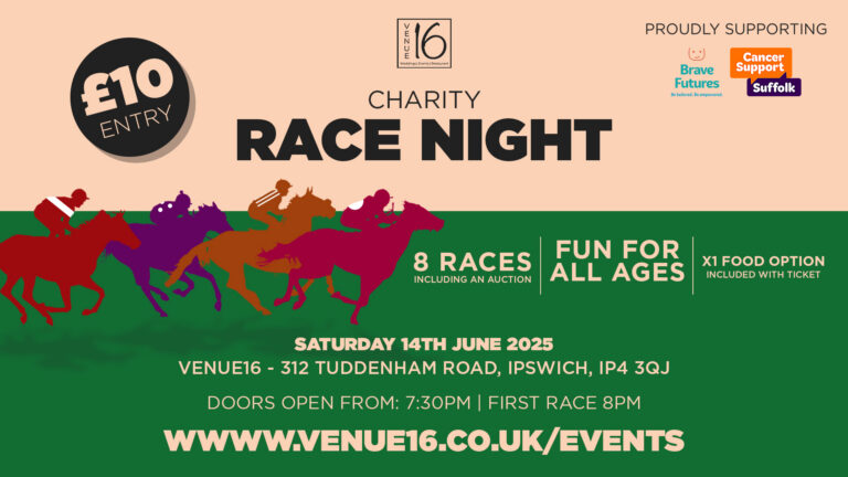 Venue16’s Charity Race Night 2025