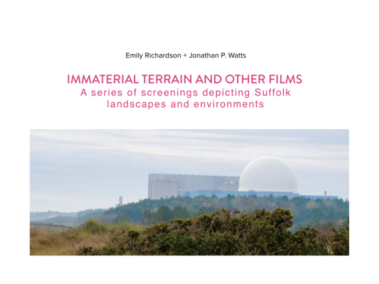 Immaterial Terrain and Other Films