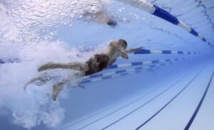 Dementia friendly swimming session