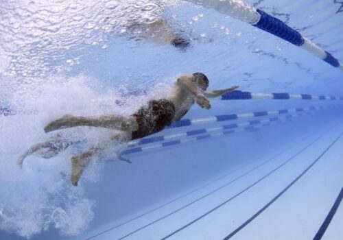 Dementia friendly swimming session