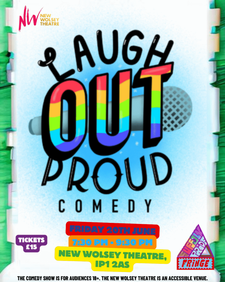 Suffolk Pride Fringe Festival: Laugh Out Proud
