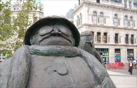 The Giles Statue