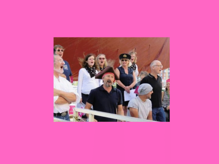 Sea Shanty Flash Mob at Ipswich Heritage Harbour