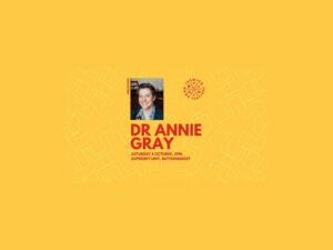 Dr Annie Gray: the past, present and future of high streets