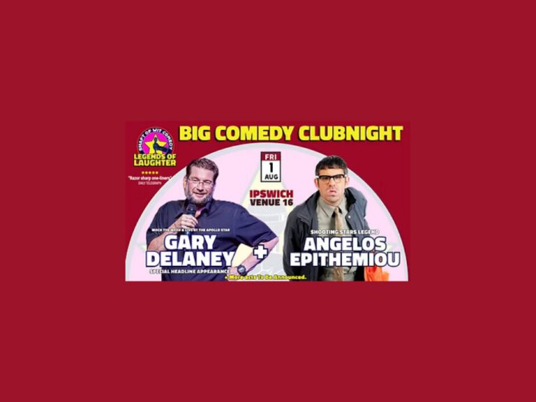 Gary Delaney Big Comedy Club Night