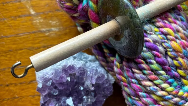 Drop Spindle Spinning