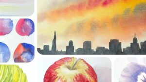 4 Week Beginner Watercolour Course