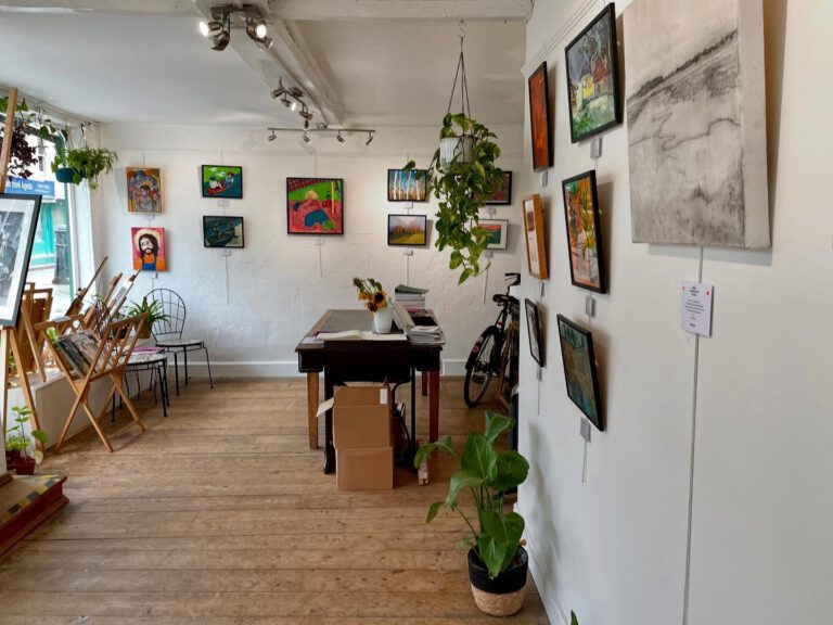 Exhibition of works – Amy Drayson, Jen Mackness, Blue King, and Myra Carley