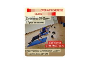 Over 60 and looking to exercise?