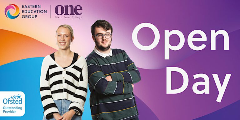 One Sixth Form College Open Day – Saturday 4th October
