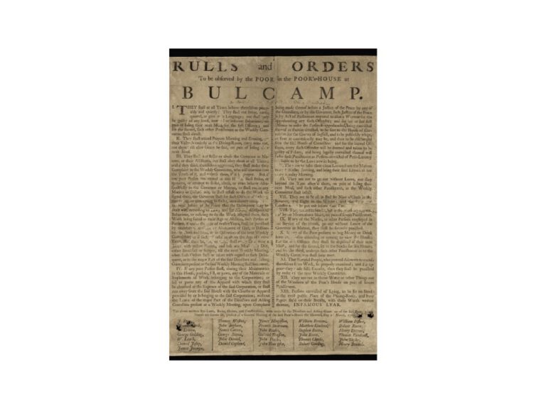 Introduction to Poor Law Records