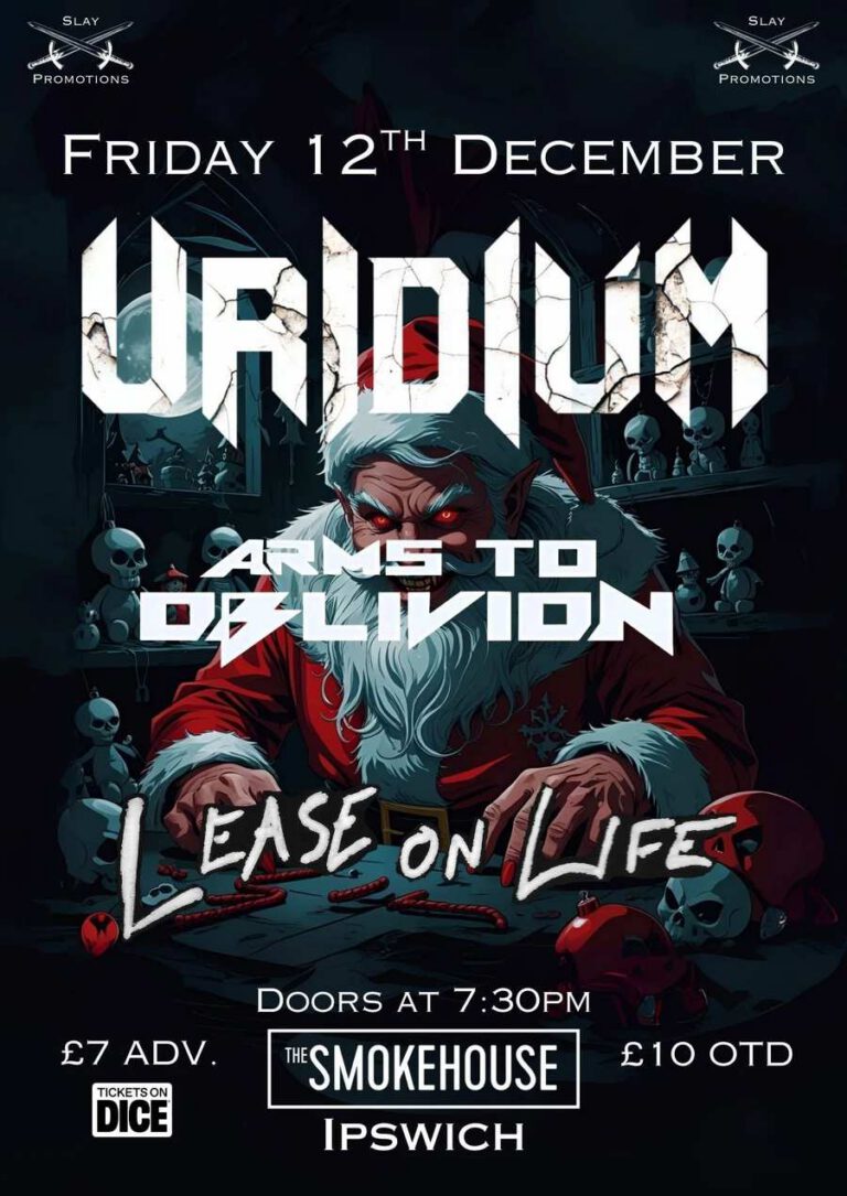 Uridium / Arms To Oblivion / Lease On Life