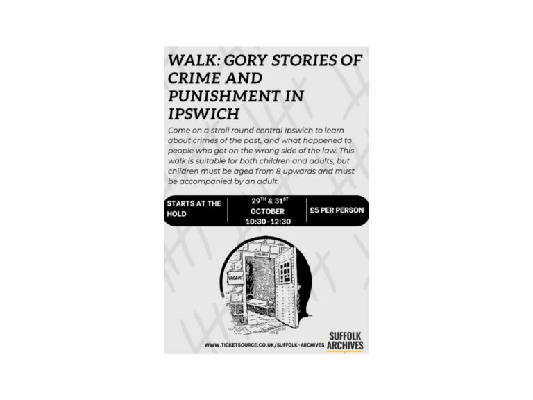 Walk: Gory stories of crime and punishment in Ipswich