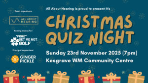 All About Hearing Christmas Quiz Night