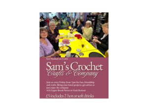 Crochet, Crafts and Company – Friday evenings