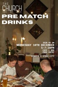Pre Match Drinks