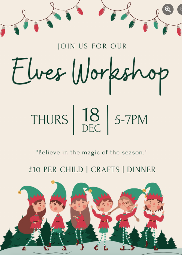 Elves Workshop at the Mermaid