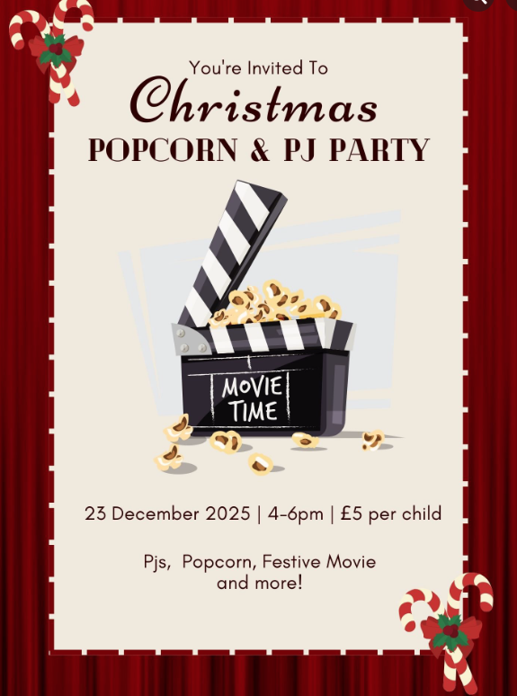 Popcorn and PJ Party