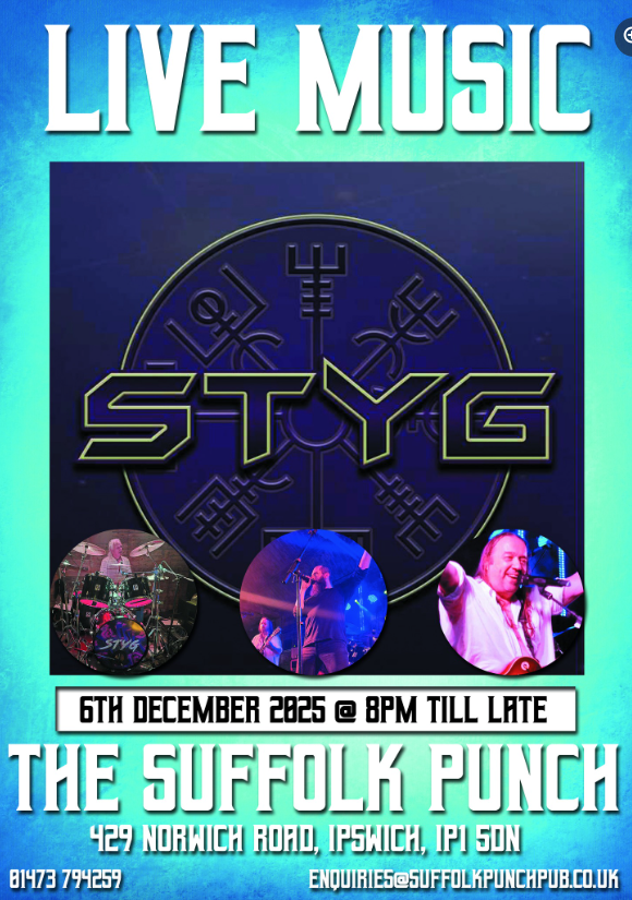 Styg Live at the Suffolk Punch