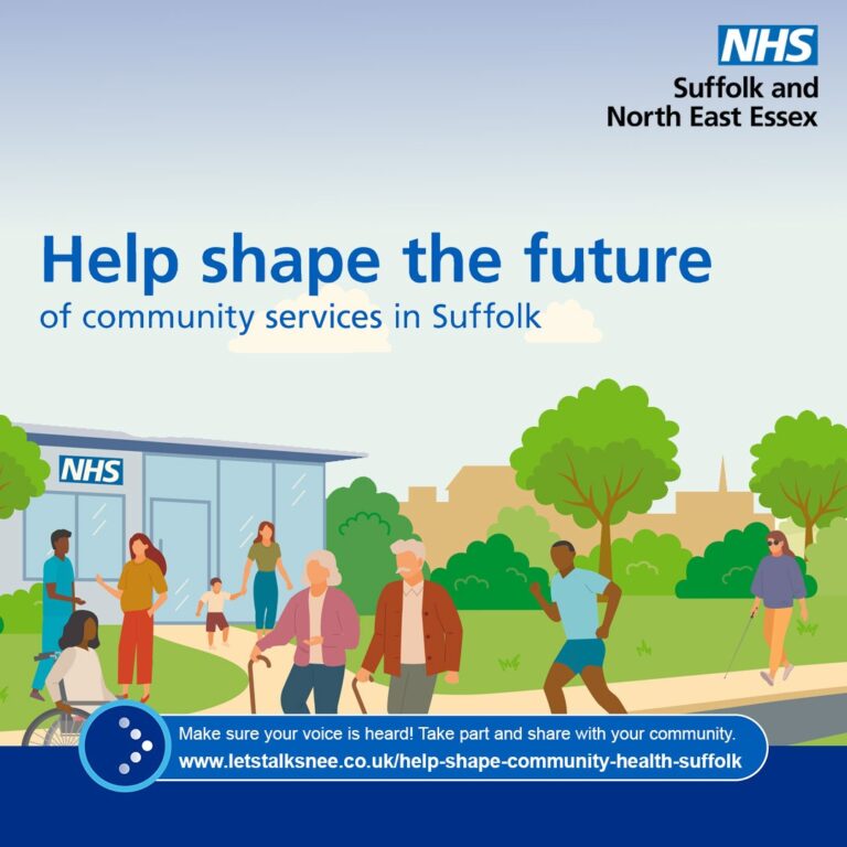 We want your views on the future of NHS community services in Suffolk