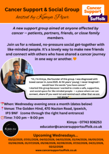 Cancer Support and Social Group