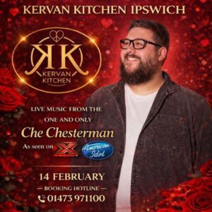 Valentine’s Day at Kervan Kitchen Ipswich