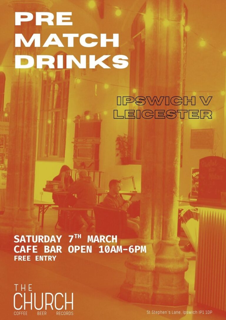 Pre Match Drinks